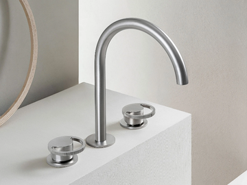 SMILE 5710036 - 3 hole countertop bridge mixer by QD Magistro Lab - view 3